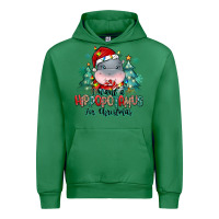 Emerald i want a hippopotamus for christmas Urban Hoodie - MaliasSmallBusiness
