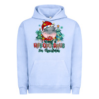 Pigment Grape Ice i want a hippopotamus for christmas Urban Hoodie - MaliasSmallBusiness