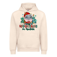 Sandshell i want a hippopotamus for christmas Urban Hoodie - MaliasSmallBusiness