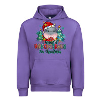 Tulip i want a hippopotamus for christmas Urban Hoodie - MaliasSmallBusiness