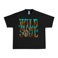 Black wild soul with skeleton hand Urban Heavy Tee - texasbilliewilder