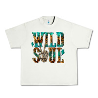Pistachio wild soul with skeleton hand Urban Heavy Tee - texasbilliewilder