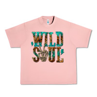 Salmon wild soul with skeleton hand Urban Heavy Tee - texasbilliewilder