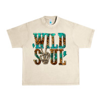 Sandshell wild soul with skeleton hand Urban Heavy Tee - texasbilliewilder