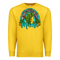 Lemon western cactus and sunflower mama rainbow Premium Sweatshirt - Artiststas
