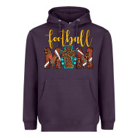 Plum football mom Heavyweight Hoodie - JahusDesignShop