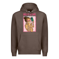 Coffee self love is the best love Premium Hoodie - MaliasSmallBusiness
