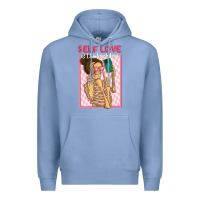 Colony Blue self love is the best love Premium Hoodie - MaliasSmallBusiness