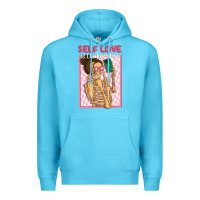 Ocean Blue self love is the best love Premium Hoodie - MaliasSmallBusiness