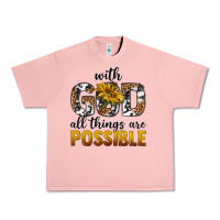 Salmon with god al things ara possible Urban Heavy Tee - texasbilliewilder