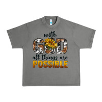 Tornado with god al things ara possible Urban Heavy Tee - texasbilliewilder