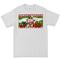 Dove Grey Stocked christmas farm Premium Tee - Artiststas