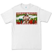 White Stocked christmas farm Premium Tee - Artiststas