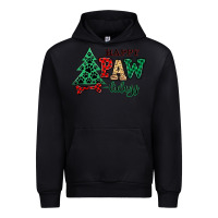 Black happy pawlidays christmas pets Urban Hoodie - MaliasSmallBusiness