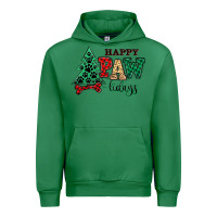 Emerald happy pawlidays christmas pets Urban Hoodie - MaliasSmallBusiness