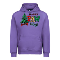 Tulip happy pawlidays christmas pets Urban Hoodie - MaliasSmallBusiness