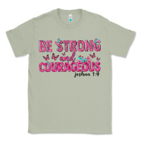 Matcha be strong and courageous Classic Tee - texasbilliewilder
