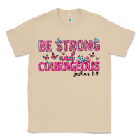Mushroom be strong and courageous Classic Tee - texasbilliewilder