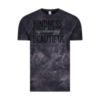Cloud Black kindness Vintage Tee - Unal Design