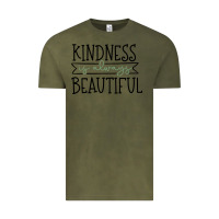 Vintage Olive kindness Vintage Tee - Unal Design