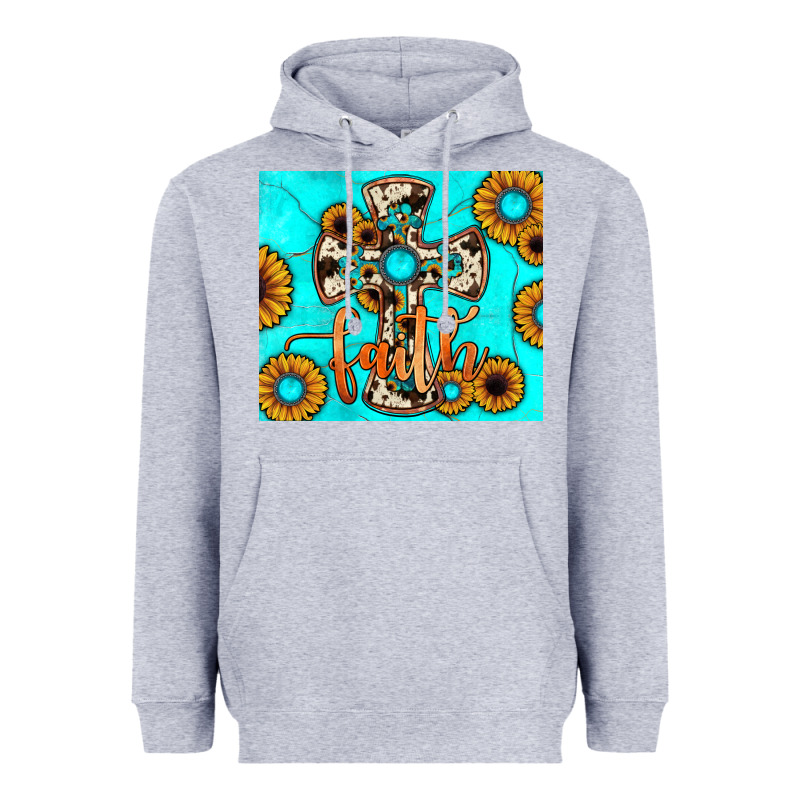 Cross Tumbler Heavyweight Hoodie by JahusDesignShop | Teevron