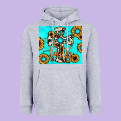 Cross Tumbler Heavyweight Hoodie Designed By Jahusdesignshop