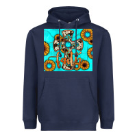 Navy cross tumbler Heavyweight Hoodie - JahusDesignShop