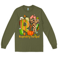 Army Green fall rt respiratory therapist Long Sleeve Tee - Zillion Design Studio