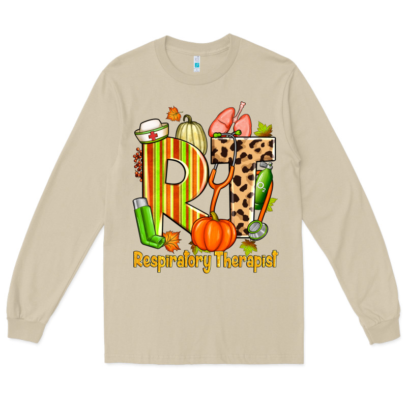 Fall Rt Respiratory Therapist Long Sleeve Tee by Zillion Design Studio | Teevron