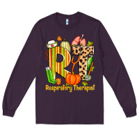 Plum fall rt respiratory therapist Long Sleeve Tee - Zillion Design Studio