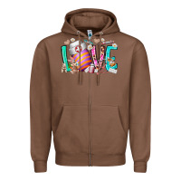 Chestnut love easter day nurse Zipper Hoodie - RacoonDesign