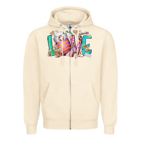 Sandshell love easter day nurse Zipper Hoodie - RacoonDesign