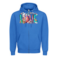 True Royal love easter day nurse Zipper Hoodie - RacoonDesign