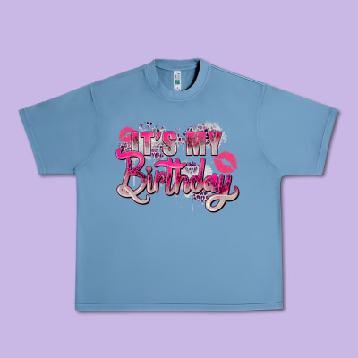 Urban Heavy Tee pink it's my birthday