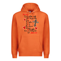 Carrot for god so loved the world Premium Hoodie - MaliasSmallBusiness