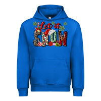 Cobalt let it snow Urban Hoodie - MaliasSmallBusiness