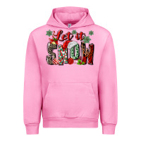 Fuchsia Pink let it snow Urban Hoodie - MaliasSmallBusiness