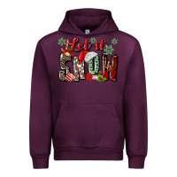 Mauve Wine let it snow Urban Hoodie - MaliasSmallBusiness