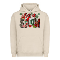 Pigment French Oak let it snow Urban Hoodie - MaliasSmallBusiness