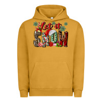 Pigment Peanut Butter let it snow Urban Hoodie - MaliasSmallBusiness