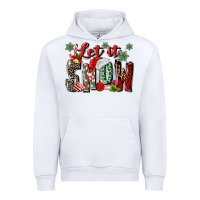 White let it snow Urban Hoodie - MaliasSmallBusiness