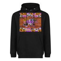 Black mama bear sunflowers purple Heavyweight Hoodie - Jasminsmagicworld