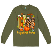 Army Green fall rn registered nurse Long Sleeve Tee - Zillion Design Studio