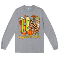 Heather Grey fall rn registered nurse Long Sleeve Tee - Zillion Design Studio