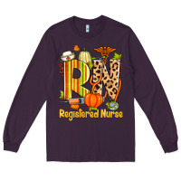 Plum fall rn registered nurse Long Sleeve Tee - Zillion Design Studio