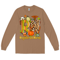 Toasted Coconut fall rn registered nurse Long Sleeve Tee - Zillion Design Studio