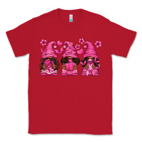 Red breast cancer afro gnomies Classic Tee - texasbilliewilder