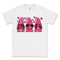 White breast cancer afro gnomies Classic Tee - texasbilliewilder