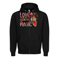Black love is the closet thing to magic Zipper Hoodie - RacoonDesign
