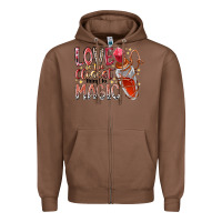 Chestnut love is the closet thing to magic Zipper Hoodie - RacoonDesign